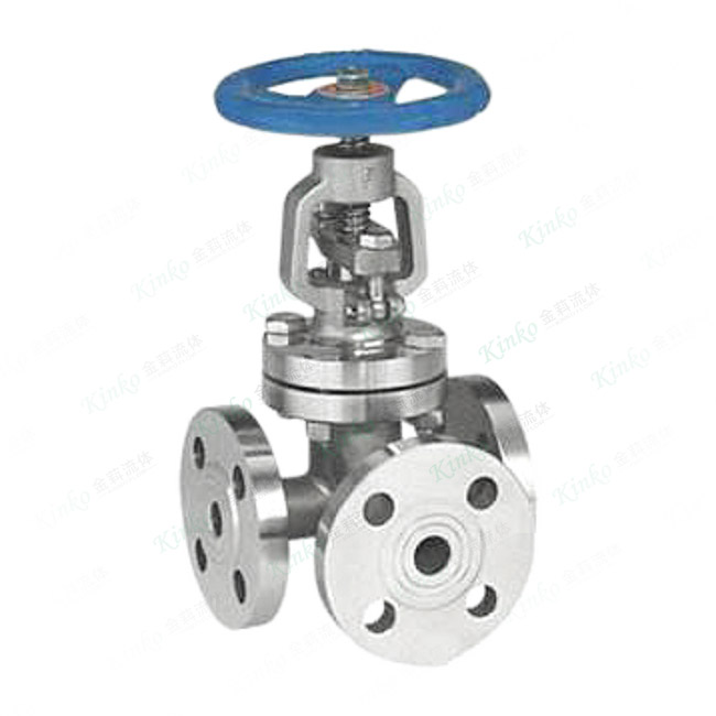 Three-way antibiotic stop valve