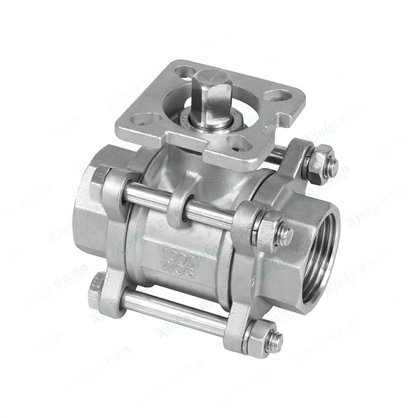 High-platform ball valve