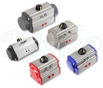 Pneumatic actuator series