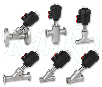 Plastic Head Angle Seat Valve Series
