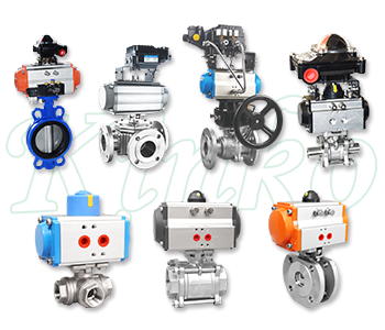 Pneumatic valve series