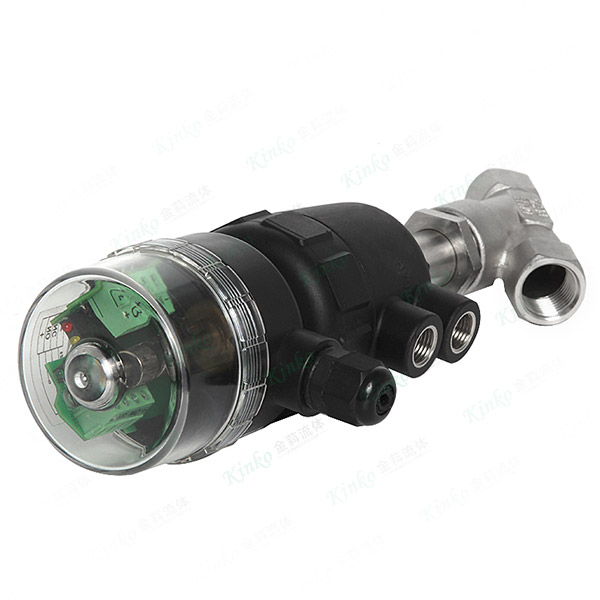 Regulating pneumatic threaded Angle seat valve