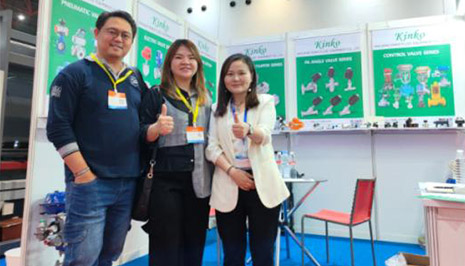 Kinko actively participates in domestic and international valve exhibitions