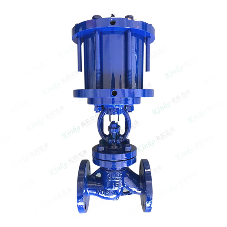National standard pneumatic stop valve