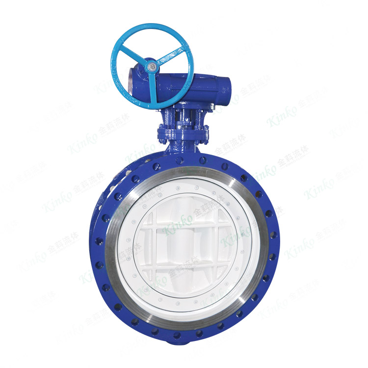 Electric flanged butterfly valve