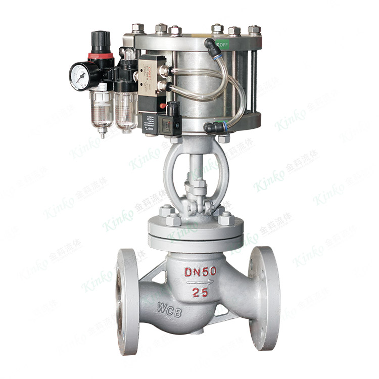 National standard pneumatic stop valve