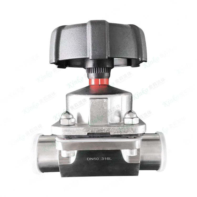 Welded and forged diaphragm valve